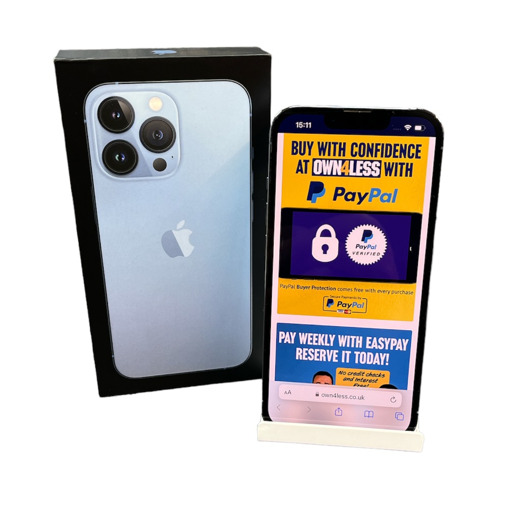Pre-owned iPhone 13 Pro 128GB Open *SALE - WAS £699.99* - Own4Less